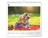 Wandkalender 20x20cm