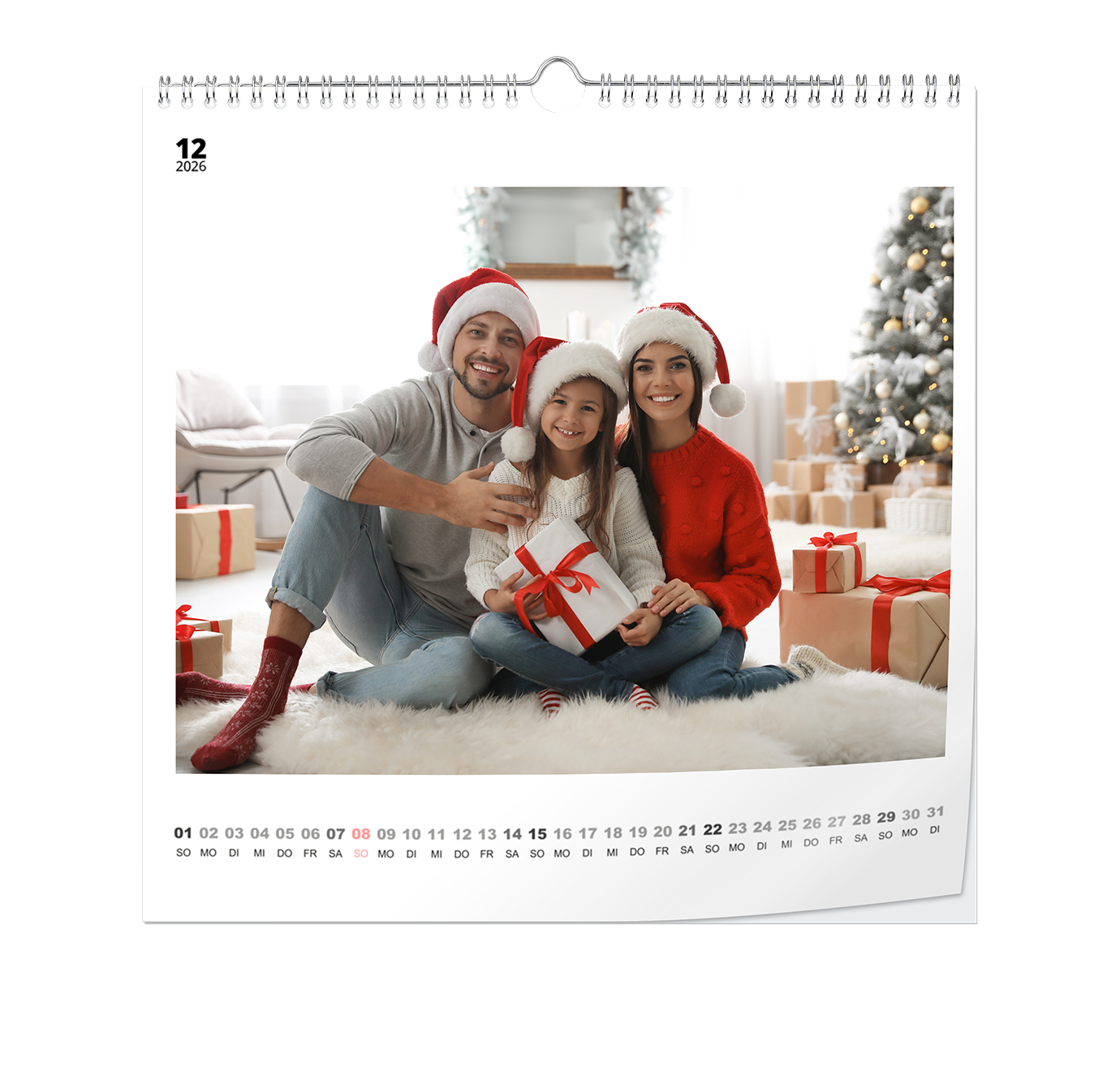 Wandkalender 20x20cm