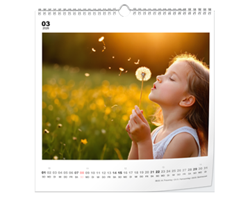 Wandkalender 30x30cm