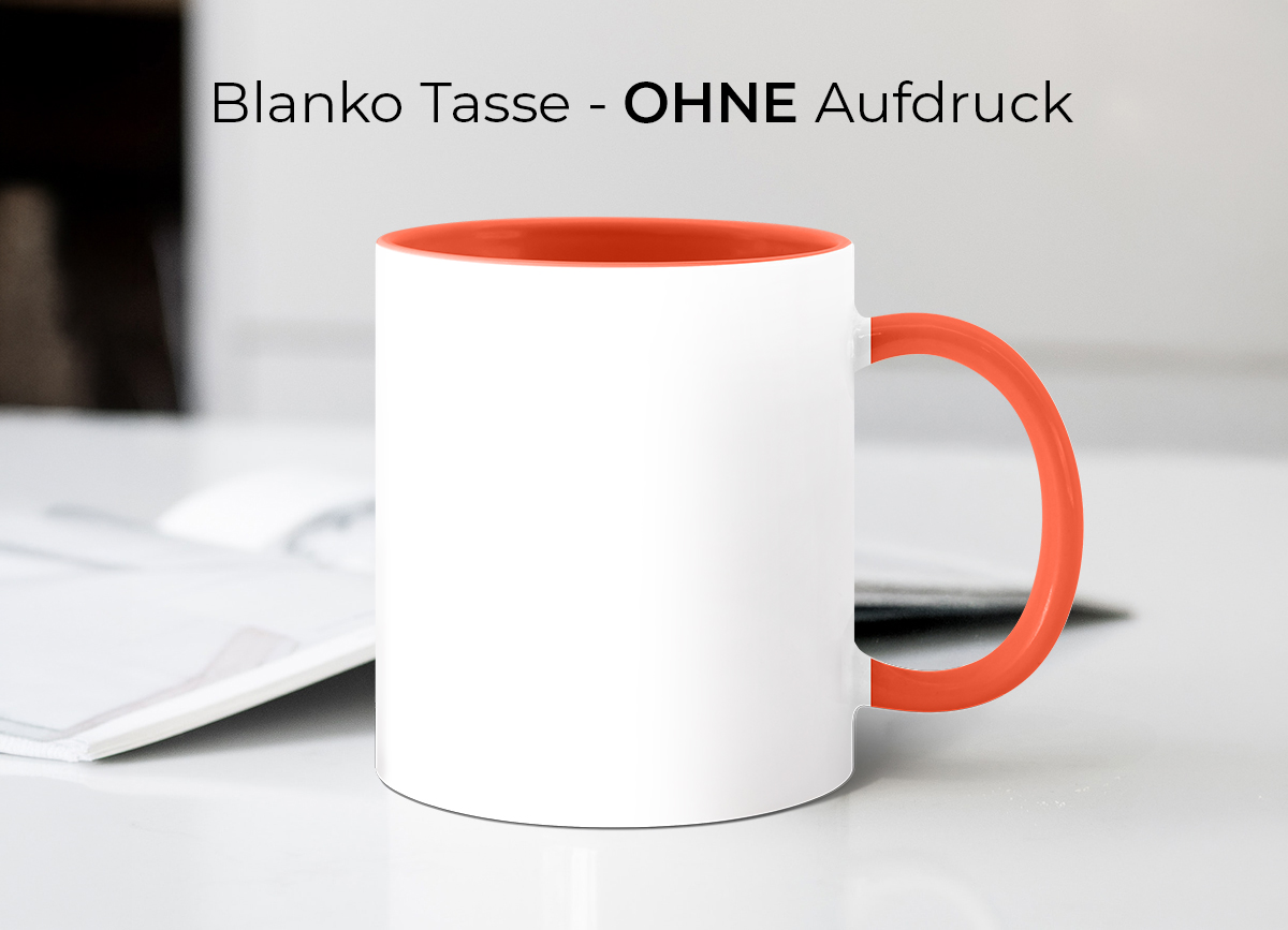 Fototasse, Orange