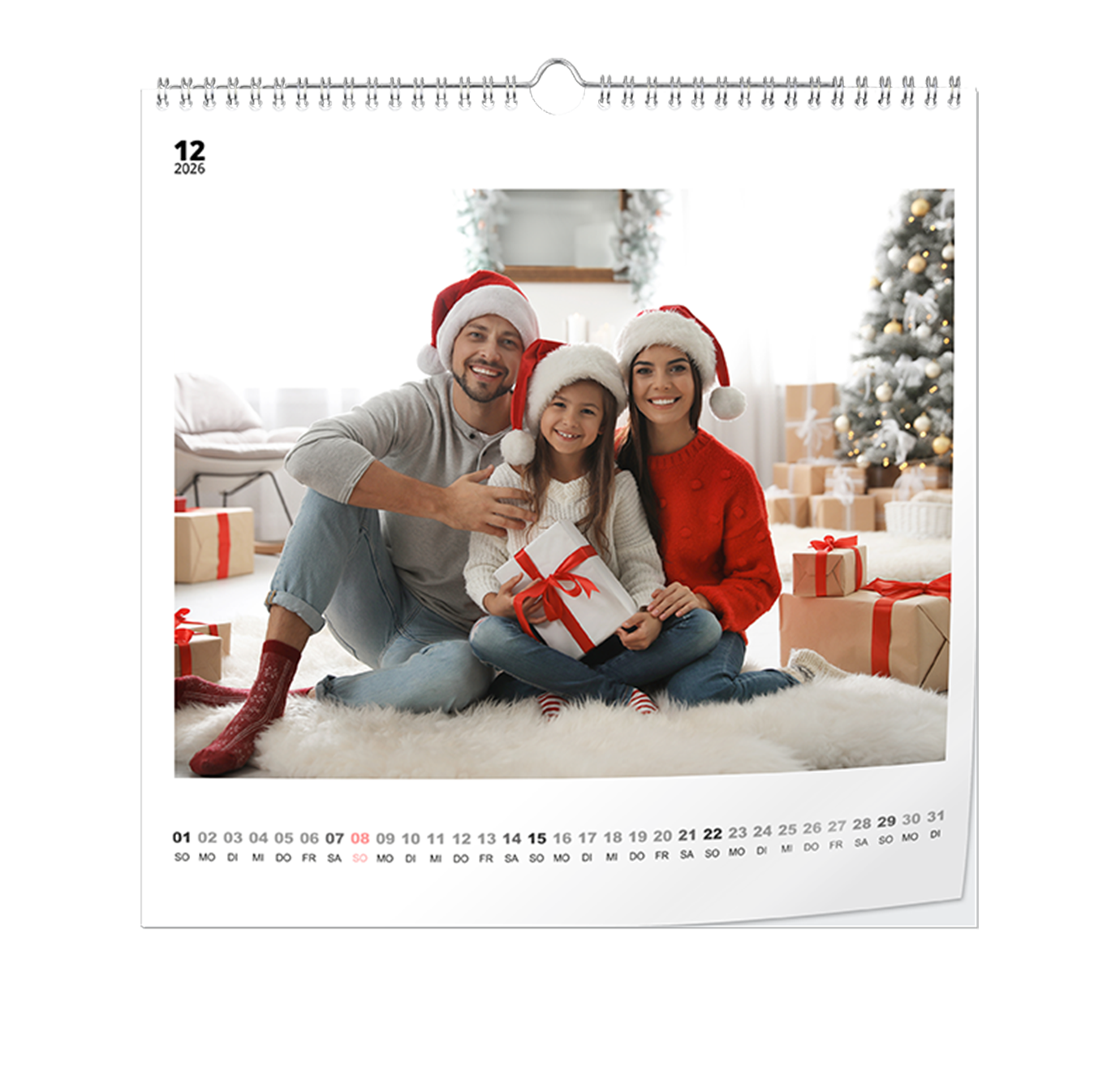 Wandkalender 20x20cm